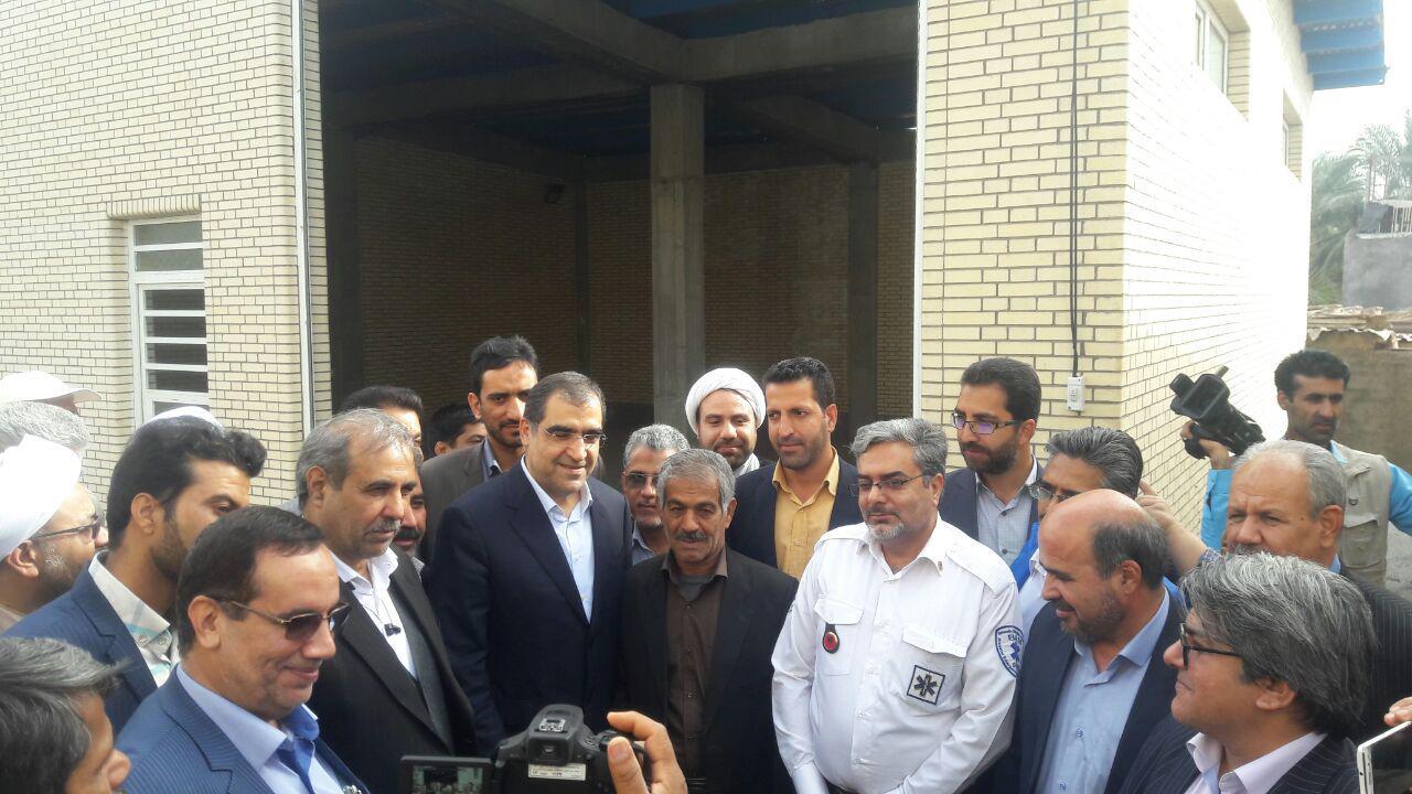بهره برداری از پایگاه اورژانس جاده ای در بروات بم