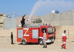 برگزاری مانور عملیاتی ستاد مدیریت بحران درگرمسار