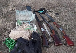 کشف 3 قبضه اسلحه غیرمجاز از شکارچیان متخلف در اردبیل