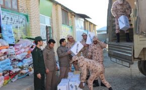ارسال دومین محموله کمک های بسیجیان سپاه چالدران به زلزله زدگان کرمانشاه