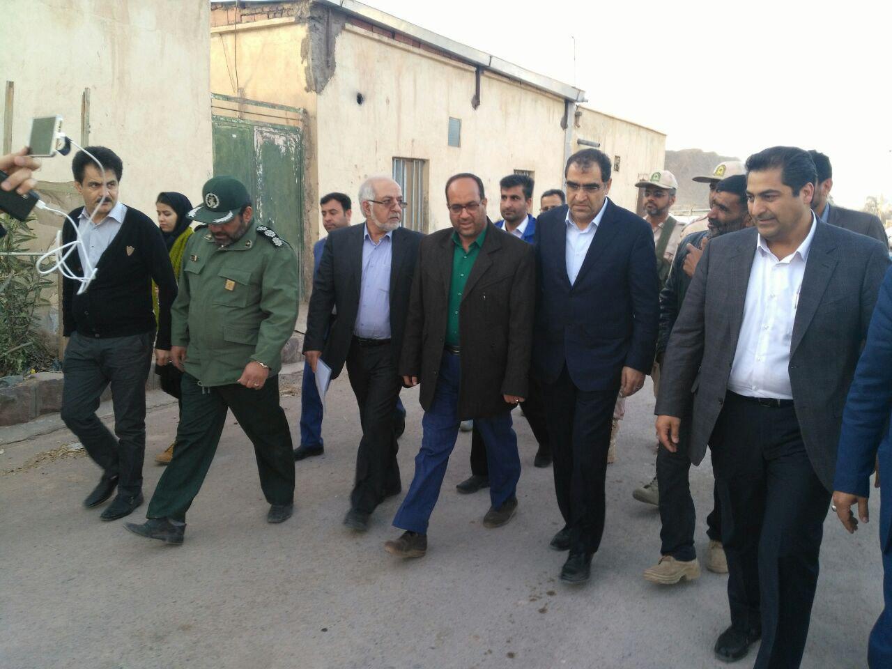 تجهیز خانه بهداشت منطقه زلزله زده گورک