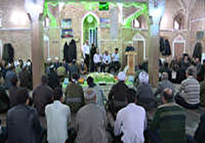 برگزاری مراسم مولودی خوانی در مهاباد