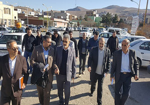 بازدید معاون توسعه و مشاور اقتصادی دانشگاه علوم پزشکی ارومیه از شبکه بهداشت و درمان مهاباد