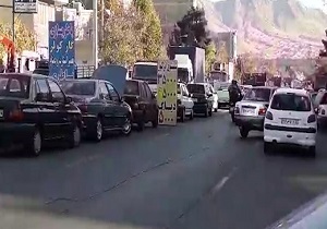 بلواری که تبدیل به پارکینگ شد + فیلم