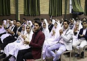 برگزاری بیست و یکمین جشن ازدواج دانشجویی در اردبیل