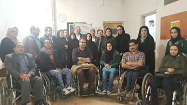 بازدید خبرنگاران باشگاه خبرنگاران معلول از باشگاه خبرنگاران جوان