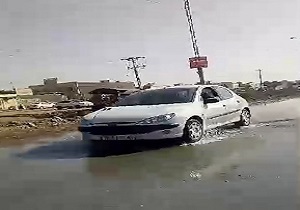 کوی مهدیس میزبان فاضلاب + فیلم