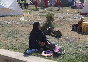 موردی از سرما زدگی یا خودکشی در مناطق زلزله زده مشاهده نشده است