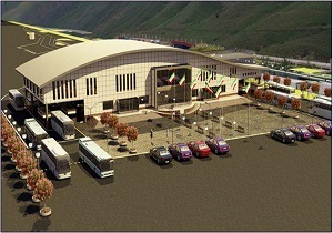 پیشرفت ۶۰ درصدی سالن مسافری پایانه مرزی سرو