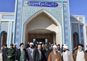 بهره برداری ساختمان حوزه علمیه فاطمه الزهرا مانه وسملقان