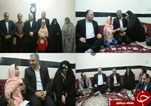 تکریم از دختر نیکوکار گرگانی+ عکس