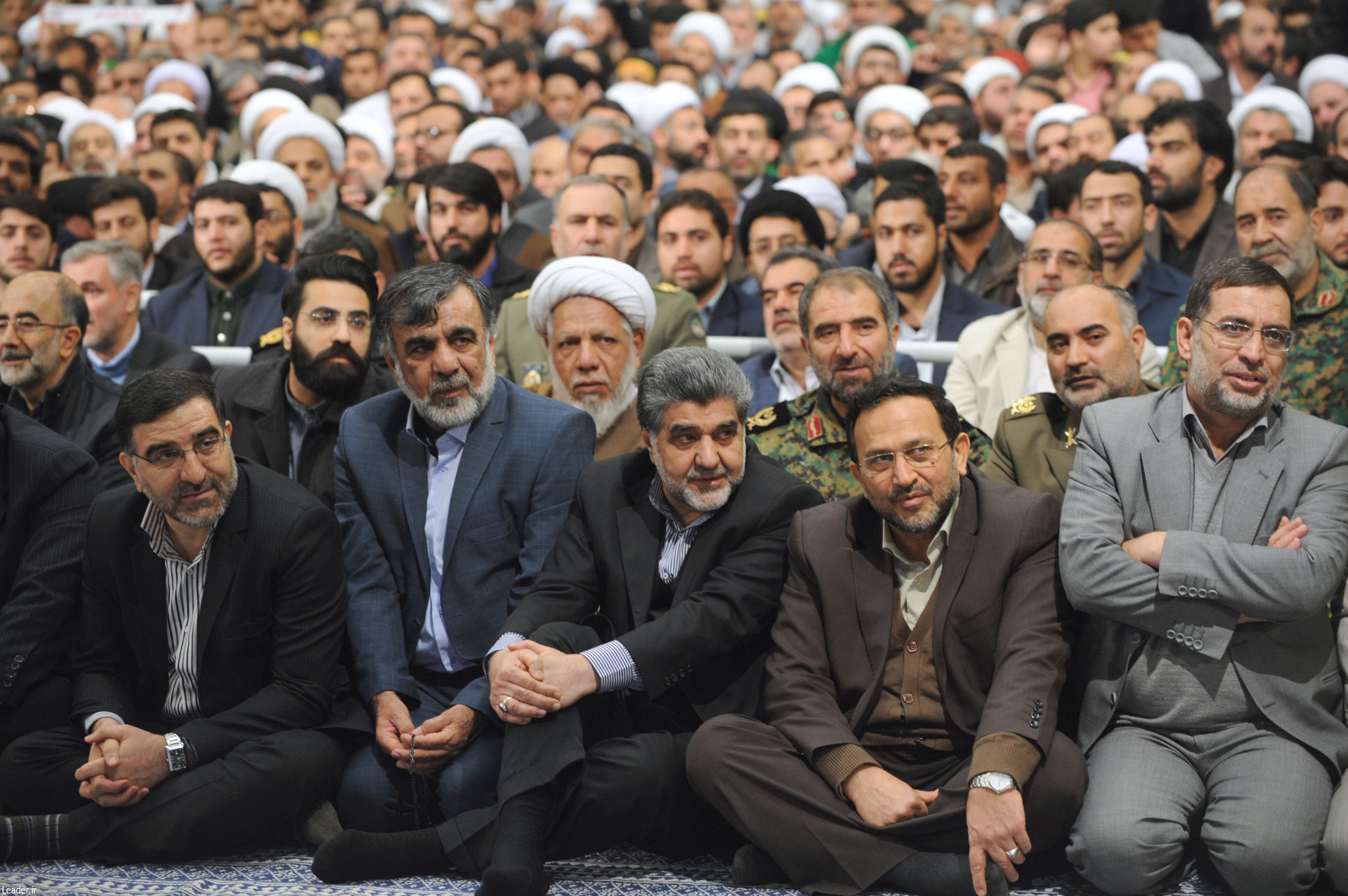 دیدار مدیرکل و روابط عمومی ورزش و جوانان کرمان با رهبر معظم انقلاب