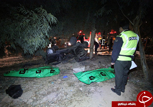 ۳ کشته در حادثه واژگونی خودرو