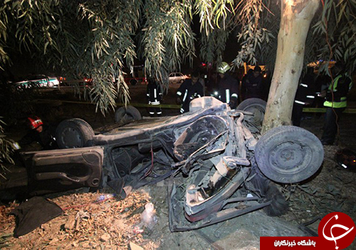 ۳ کشته در حادثه واژگونی خودرو