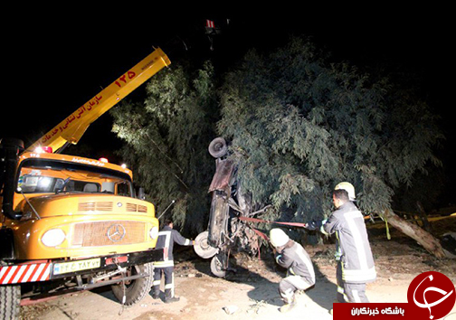 ۳ کشته در حادثه واژگونی خودرو