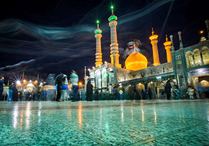 ‌ قرائت زیارتنامه حضرت فاطمه معصومه (س) توسط رهبر انقلاب +فیلم