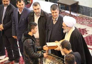 تجلیل و قدردانی از بوکسور میاندوآبی