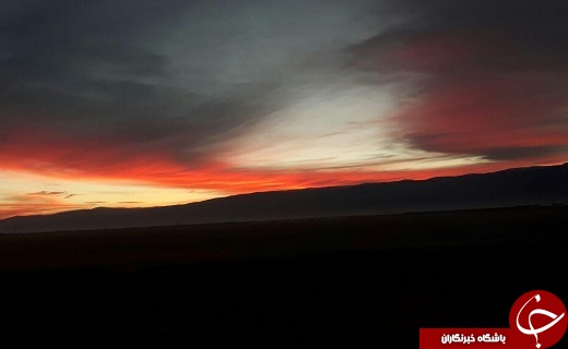 لحظات زیبای طلوع خورشید در .... + تصاویر