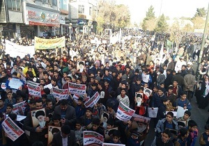 آغاز مراسم بزرگداشت حماسه 9 دی در سمنان + تصاویر