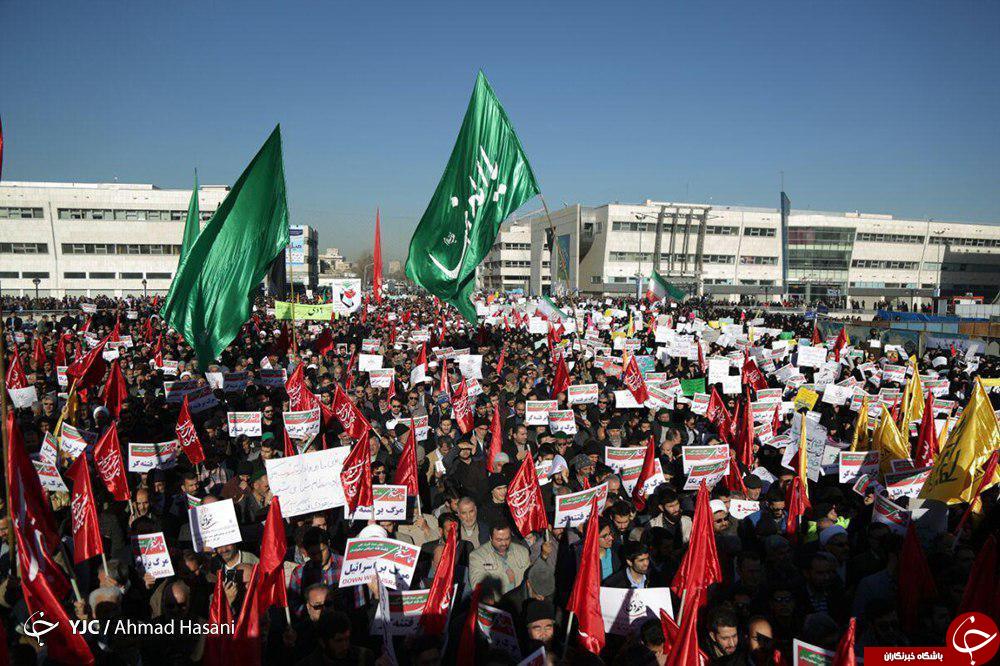 تصاویر بزرگداشت حماسه 9 دی