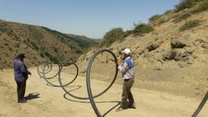 آبرسانی به روستای ییلاقی لَرده سیاهكل