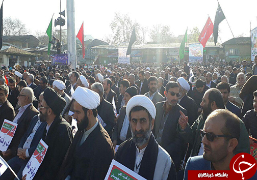 آغاز مراسم گرامیداشت حماسه ۹ دی در مازندران + تصاویر