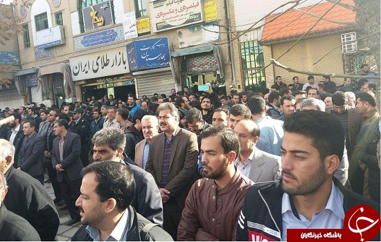 مراسم 9دی در کرمانشاه برگزار شد