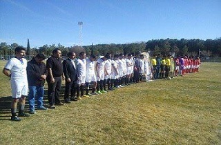 صدرنشینی آریا در لیگ برتر فوتبال استان همچنان ادامه دارد