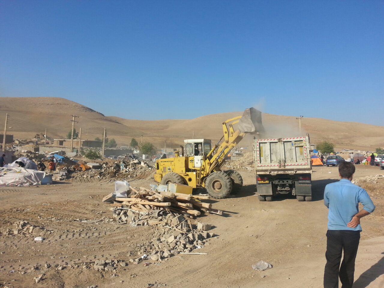 اتمام اسکان موقت در مناطق روستایی زلزله زده کرمانشاه