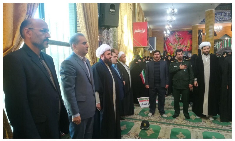 مراسم گرامیداشت حماسه 9 دی در شهرستان گرمی + عکس