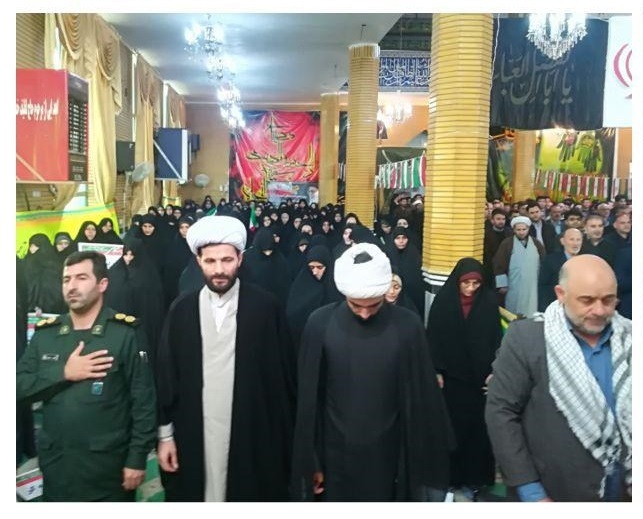 مراسم گرامیداشت حماسه 9 دی در شهرستان گرمی + عکس