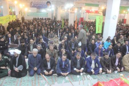 مراسم گرامیداشت نهم دی ماه در شهرستان خلخال