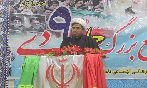 مراسم گرامیداشت نهم دی ماه در شهرستان خلخال