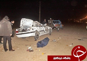 یک کشته و دو مصدوم در واژگونی خودرو