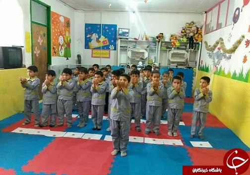 فرهنگ سازی یادگیری نماز در مهدکودک های خوسف