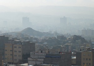 کیفیت هوای قزوین متوسط است