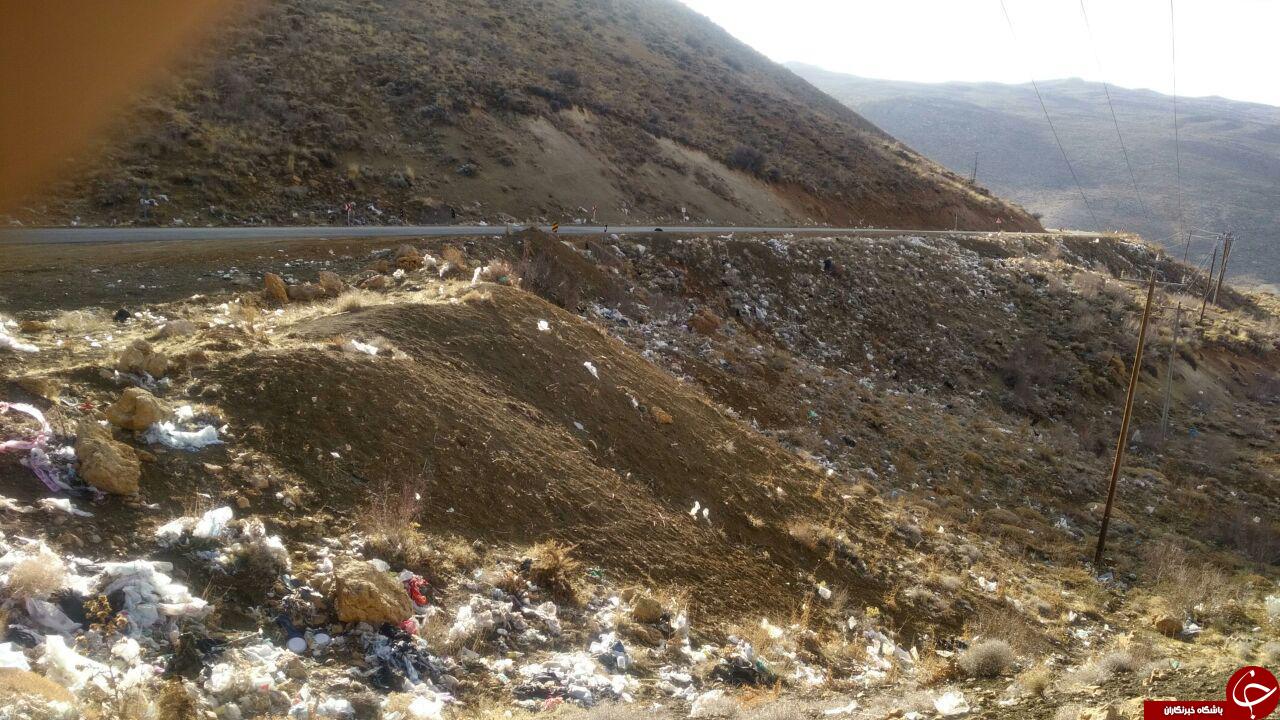 دپوی زباله در طبیعت زیبای &laquo;شش&zwnj;پیر&raquo; + تصاویر