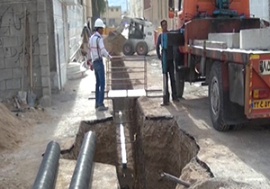 آغاز ساخت مرحله دوم طرح فاضلاب نی ریز