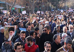 حضور امام جمعه تبریز در سلف دانشگاه + فیلم