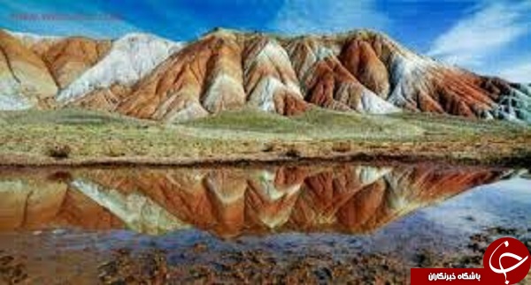 کوه های رنگی زنجان یکی از زیباترین جاذبه&lrm;های توریستی ایران