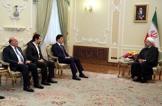 نیچروان بارزانی با رئیس جمهور دیدار کرد