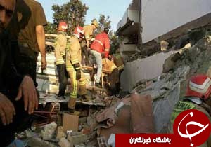 نجات جان مصدومان حادثه انفجار گاز در ساری