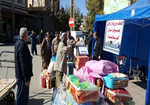 کمک 400 تنی همدانی ها به زلزله زدگان کرمانشاه