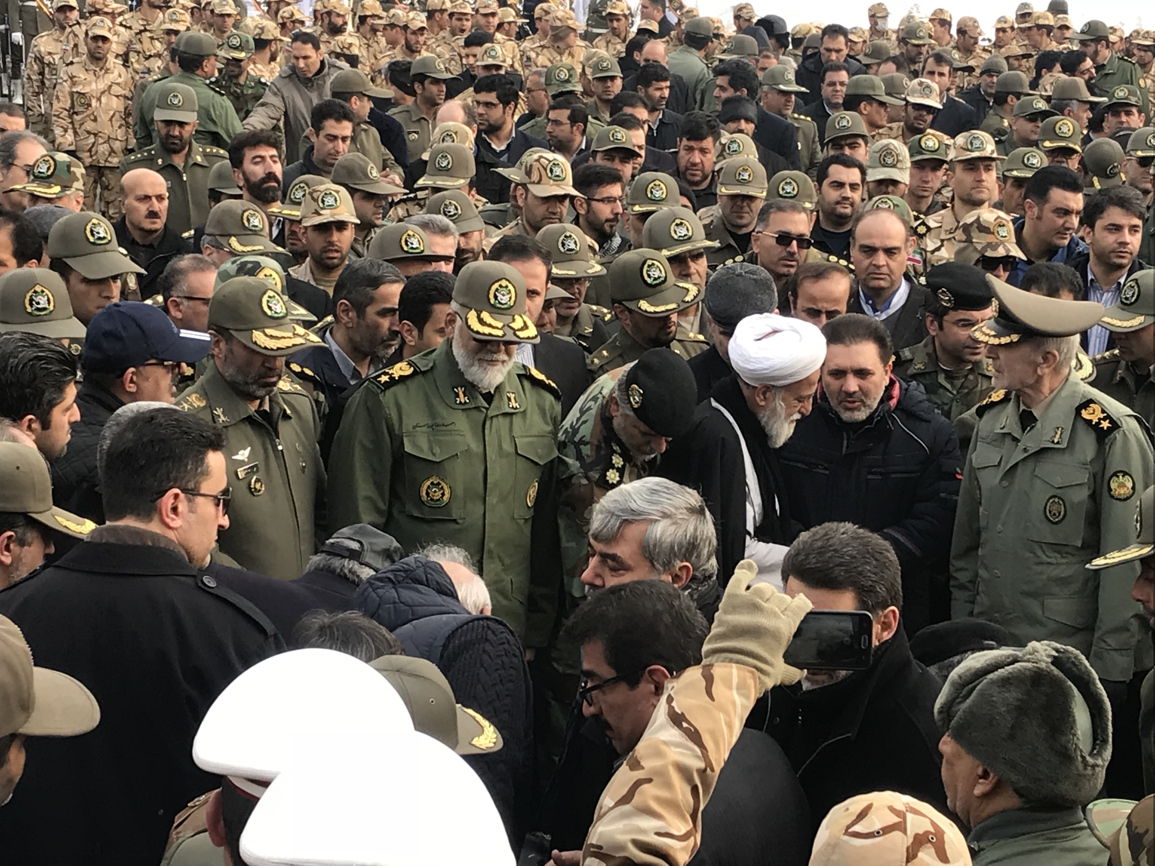 امیر پوردستان در مراسم تشییع پیکر امیر نراقی شرکت کرد