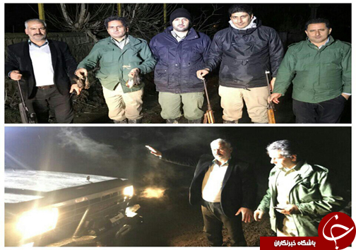 ۱۳ شکارچی غیرمجاز در دام ماموران محیط زیست مازندران+ تصاویر