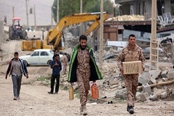 اعزام جهادگران دانشگاه تهران به کرمانشاه