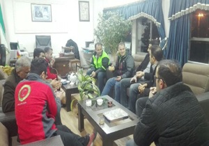 نجات ۶ تکنسین مخابرات مازندران در برف