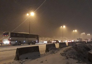 آخرین وضعیت راه‌های استان مرکزی در یازدهم بهمن ۹۶ +عکس