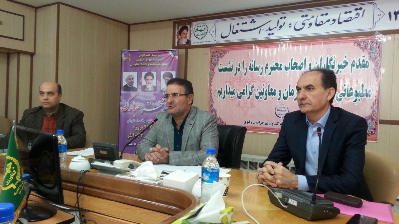 بهره برداری از ۲۱۳ پروژه بخش کشاورزی در دهه فجر