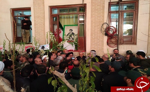 گلباران بیت امام خمینی (ره)در قم + تصاویر